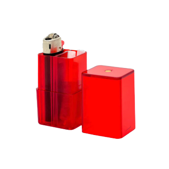 HauteBox Red Joint and Lighter Holder